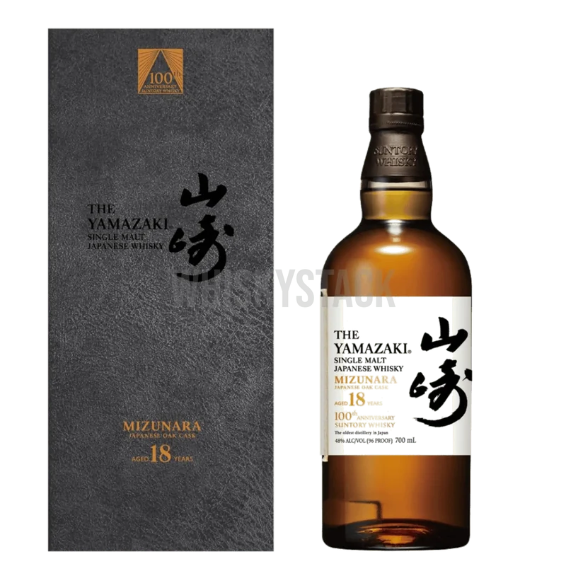 Yamazaki 18 års Mizunara Cask 100th Anniversary