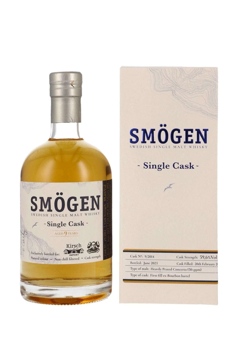Smögen 2014/2023 9/2014 #9/2014 for Kirsch Import & WuDram Clan 59,6% vol. 500ml