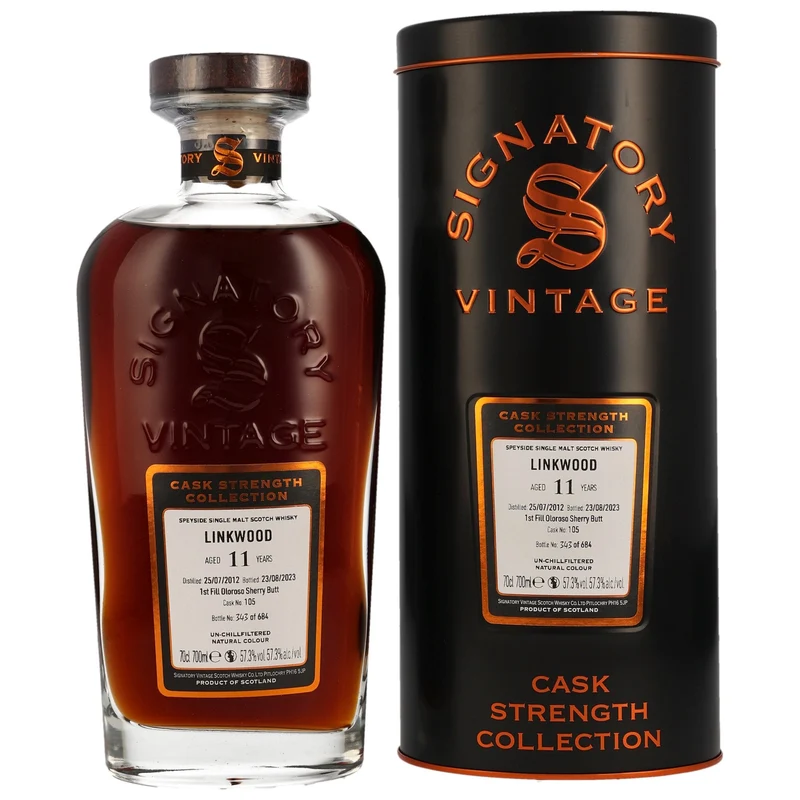 Linkwood | 11 Jahre | 2012/2023 | #105 | Signatory Vintage | Cask Strength Collection | 57,3%