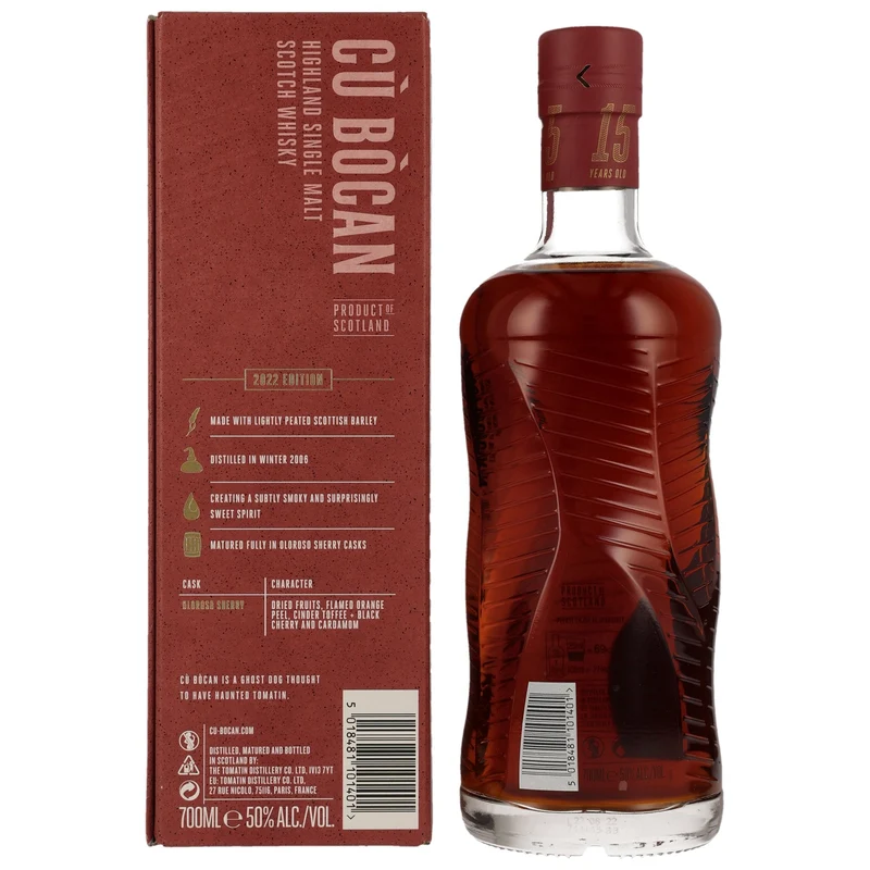 Tomatin | Cu Bocan | 15 Jahre | 2022 Edition | Oloroso Sherry | 50%
