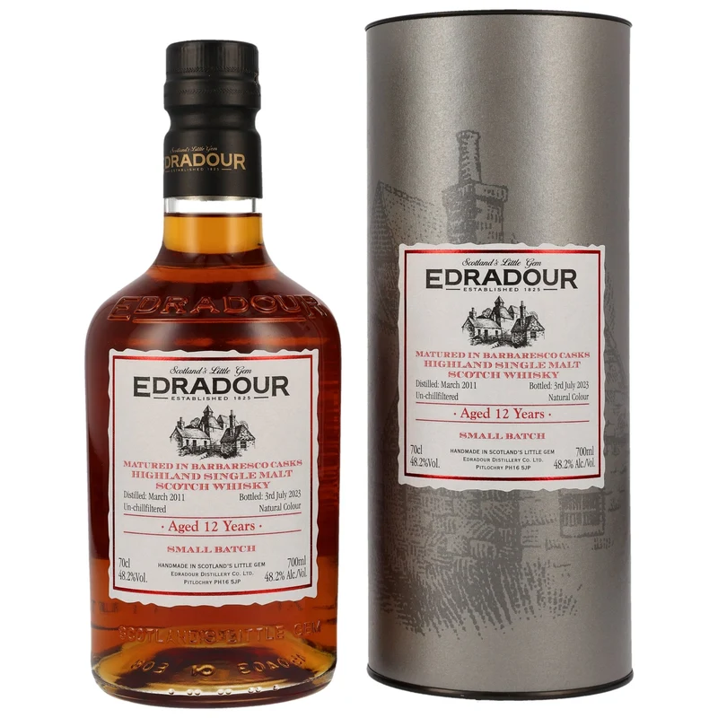 Edradour | Barbaresco Small Batch | 12 Jahre | 2011/2023 | 48,2%