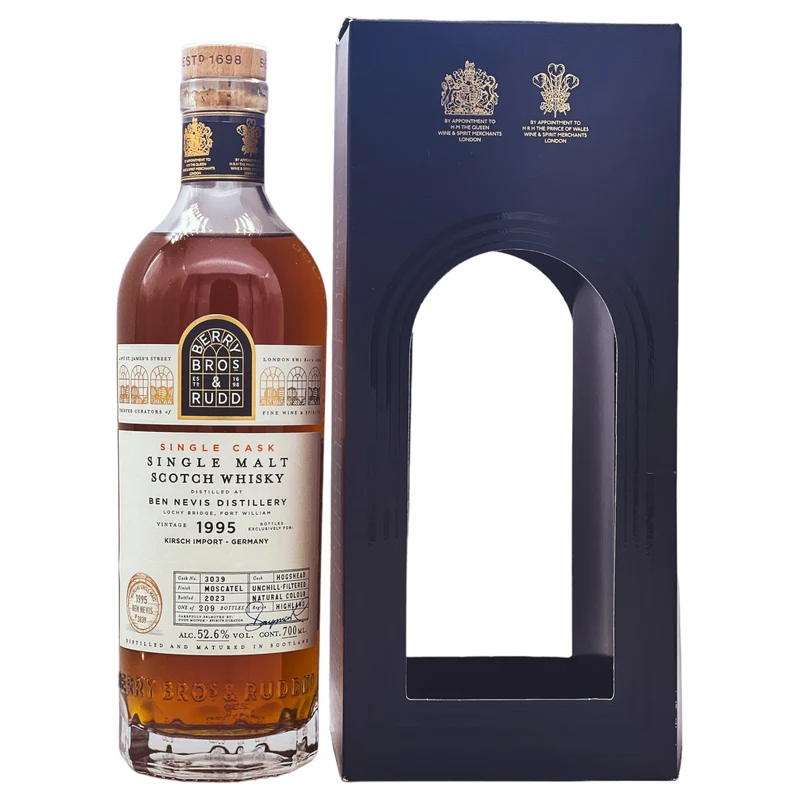 Ben Nevis | 1995/2023 | Moscatel #3039 | Berry Bros. & Rudd | 52,6%