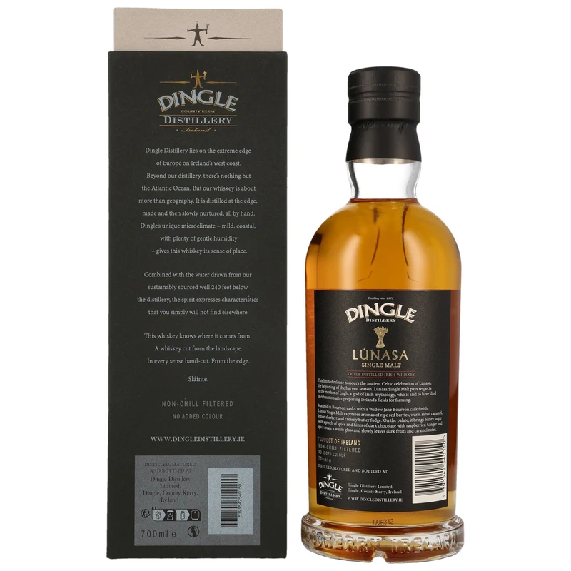 Dingle | Lúnasa | Tripple Distilled | Irish Whiskey | 50,5%