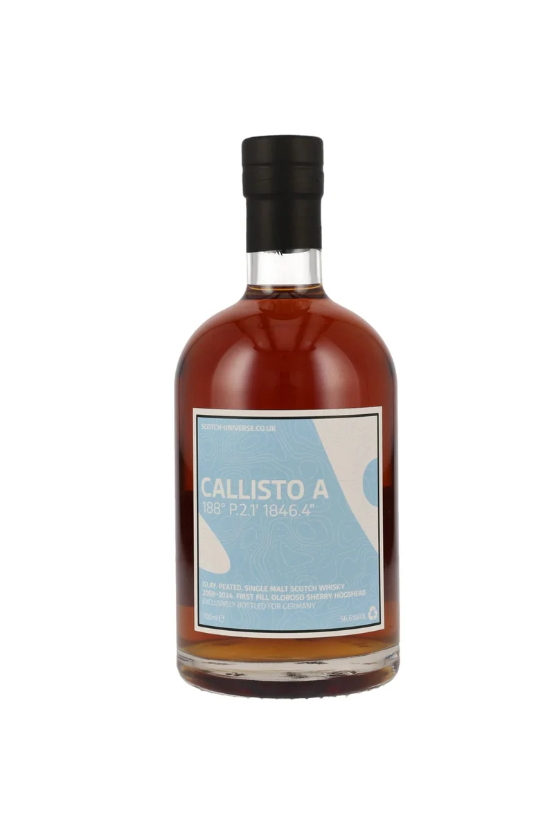 CALLISTO A 2008/2024 15 Jahre Scotch Universe 1st Fill Oloroso Hogshead 56,6% vol. 700ml