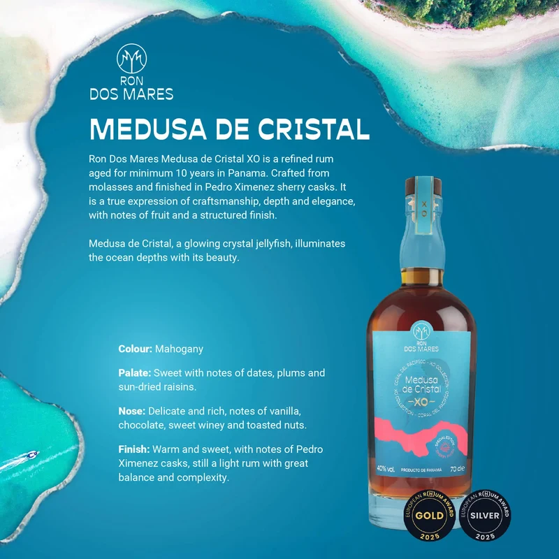 Ron Dos Mares Medusa de Cristal XO Panama Rom