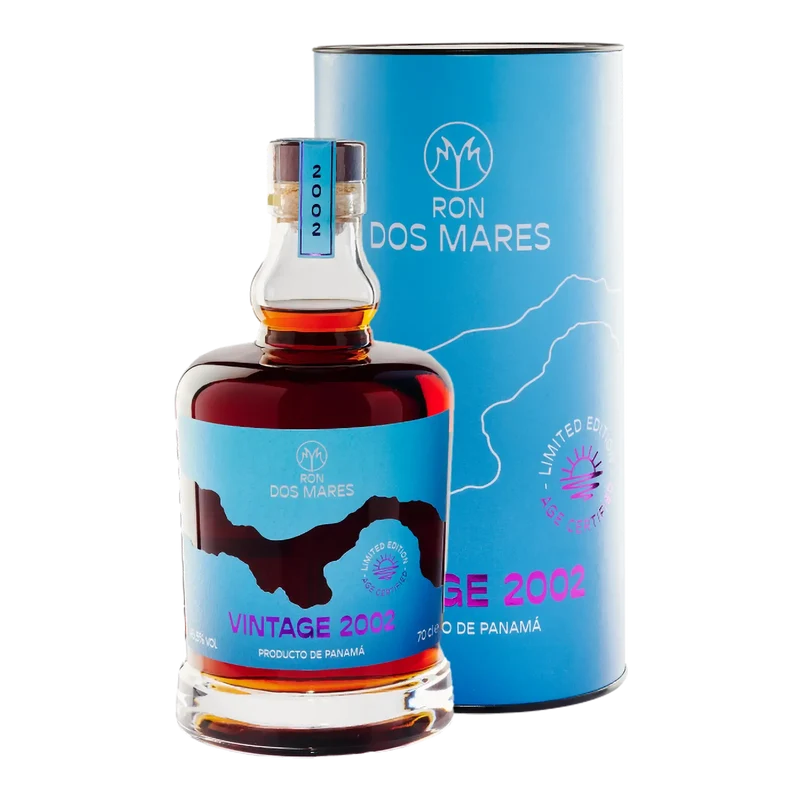Ron Dos Mares 2002 Vintage Limited Edition 22 år + GRATIS XO