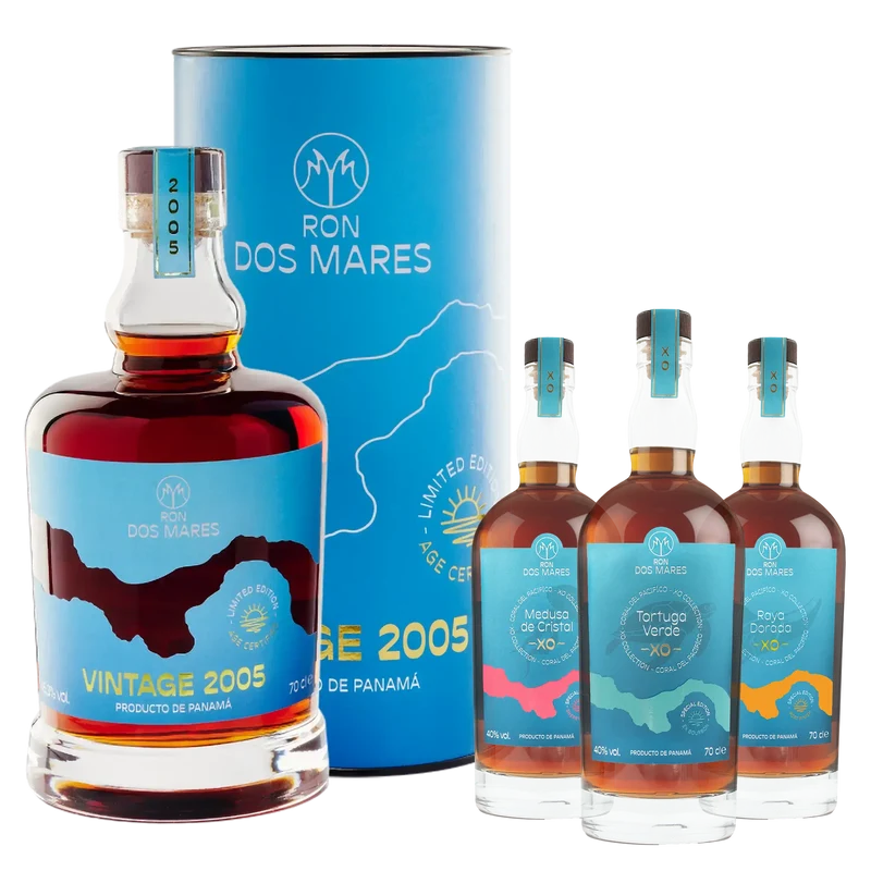 Ron Dos Mares 2005 Vintage Limited Edition 19 år + GRATIS XO