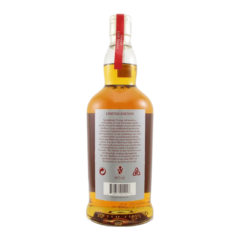 Springbank 25 Year Old – 2018 Release