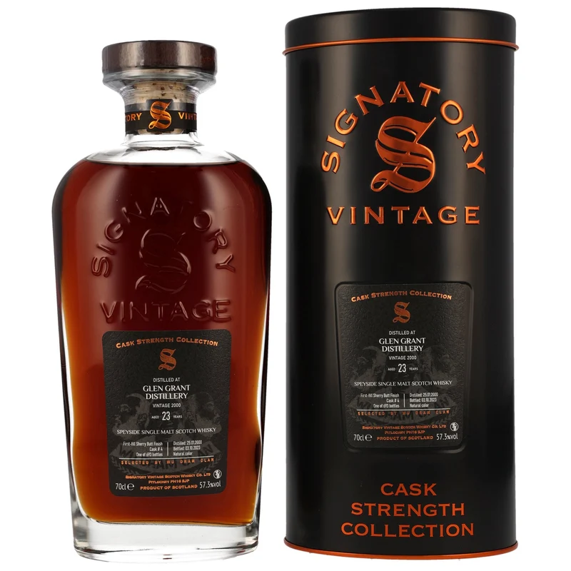 Glen Grant | Wu Dram Clan | Signatory Vintage #4 | 2000/2023 | 57,3%