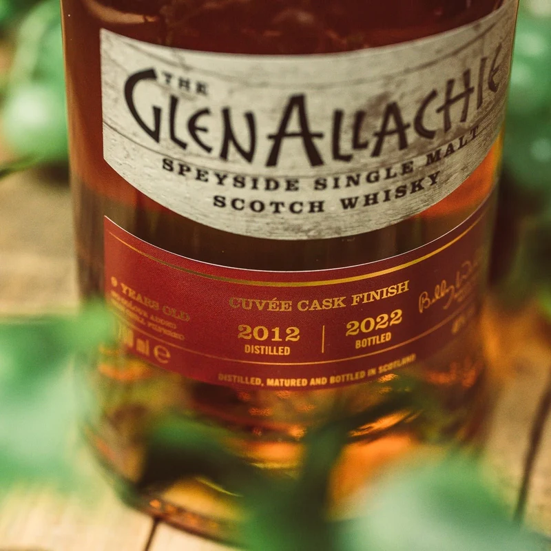 GlenAllachie | 9 Jahre | 2012/2022 | Cuvée Wine Cask Finish | 48%