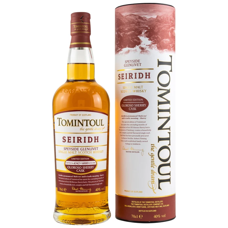 Tomintoul | Seiridh | Oloroso Sherry Finish | 40%