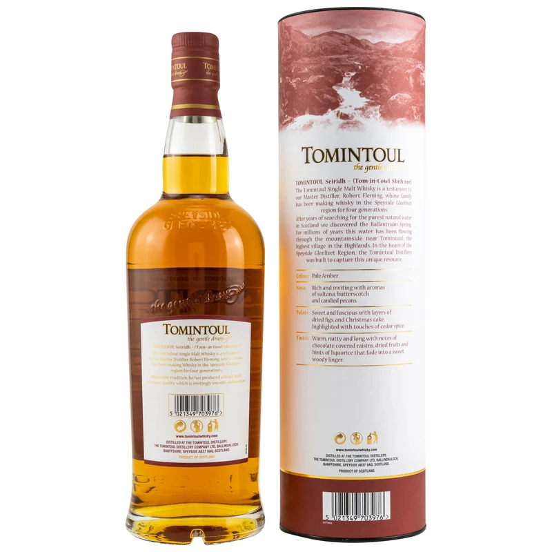 Tomintoul | Seiridh | Oloroso Sherry Finish | 40%
