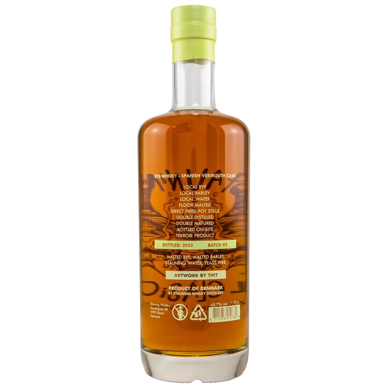 Stauning | El Clasico | Rye | Vermouth Finish | Danish Whisky | 45,7%