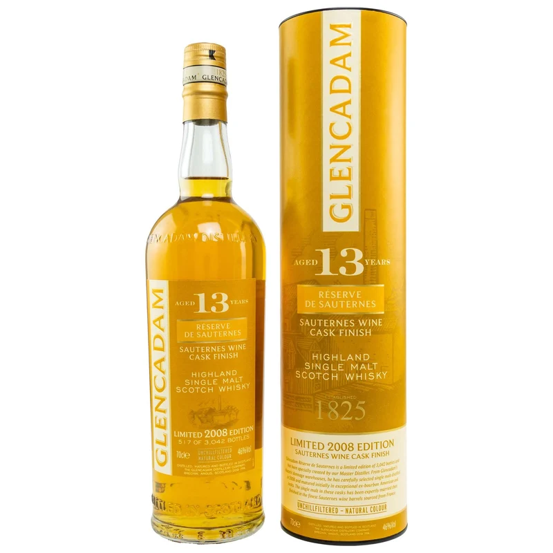 Glencadam | 13 Jahre | Réserve de Sauternes | Limited 2008 Edition | 46%