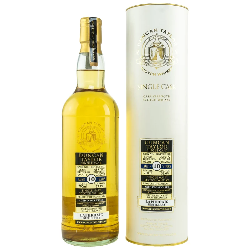 Laphroaig | Duncan Taylor | Cask #56400 | 10 Jahre | 2011/2022 | 53,4%
