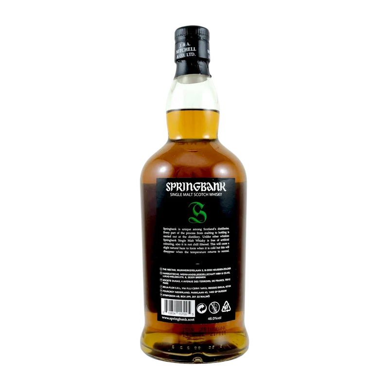 Springbank 15 Years old – Eine Klasse für sich