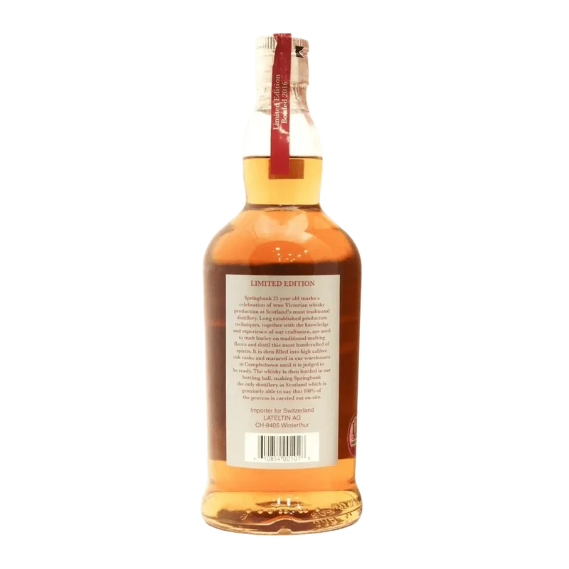 Springbank 25 Years old (2016)