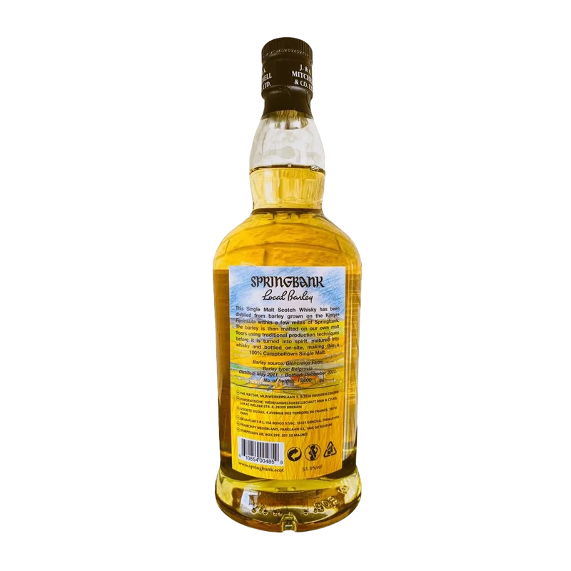Springbank Local Barley 10 Years old (2021)