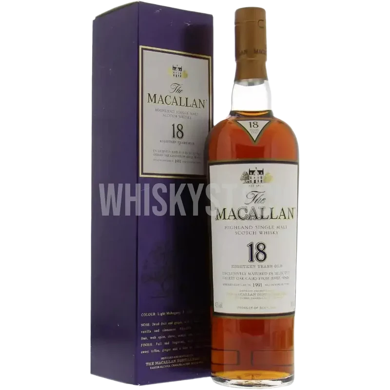 Macallan 18 Years Old - Sherry Oak (1991)