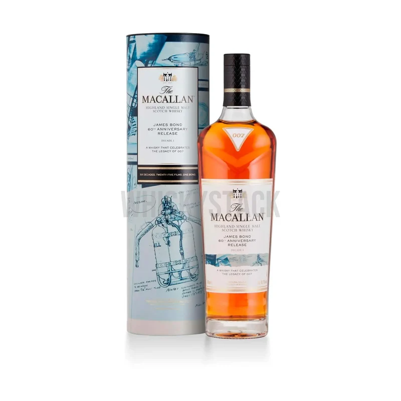 The Macallan James Bond 60. Jubiläumsausgabe Dekade 1
