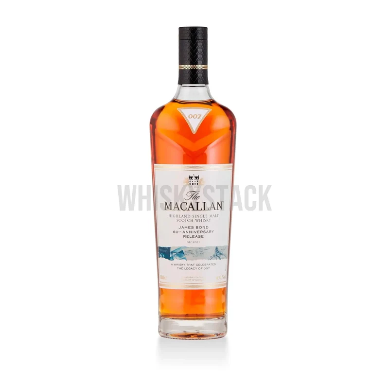 The Macallan James Bond 60. Jubiläumsausgabe Dekade 1