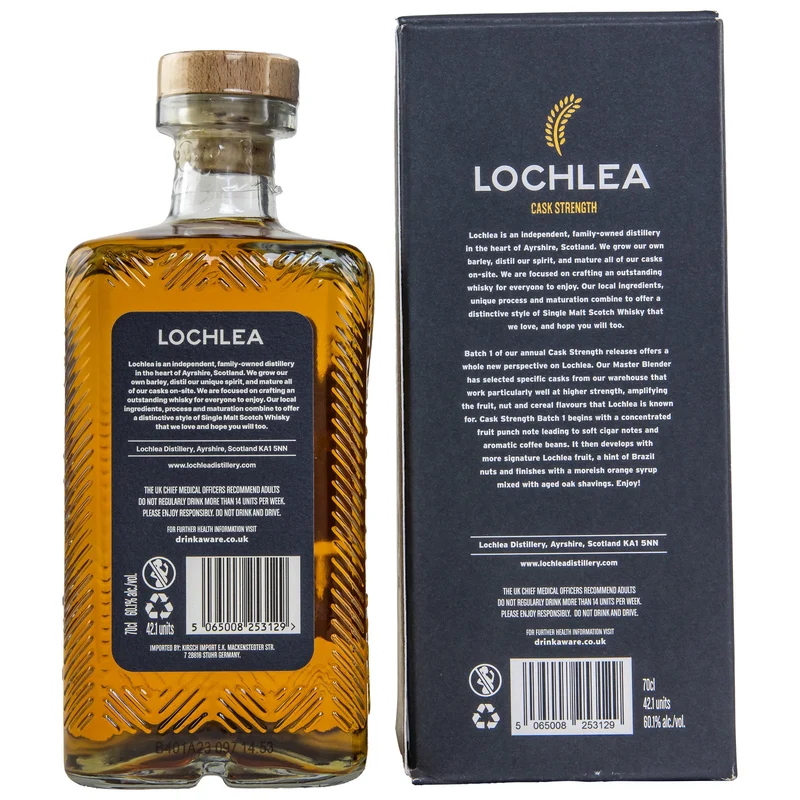Lochlea | Cask Strength Batch #1 | 60,1%
