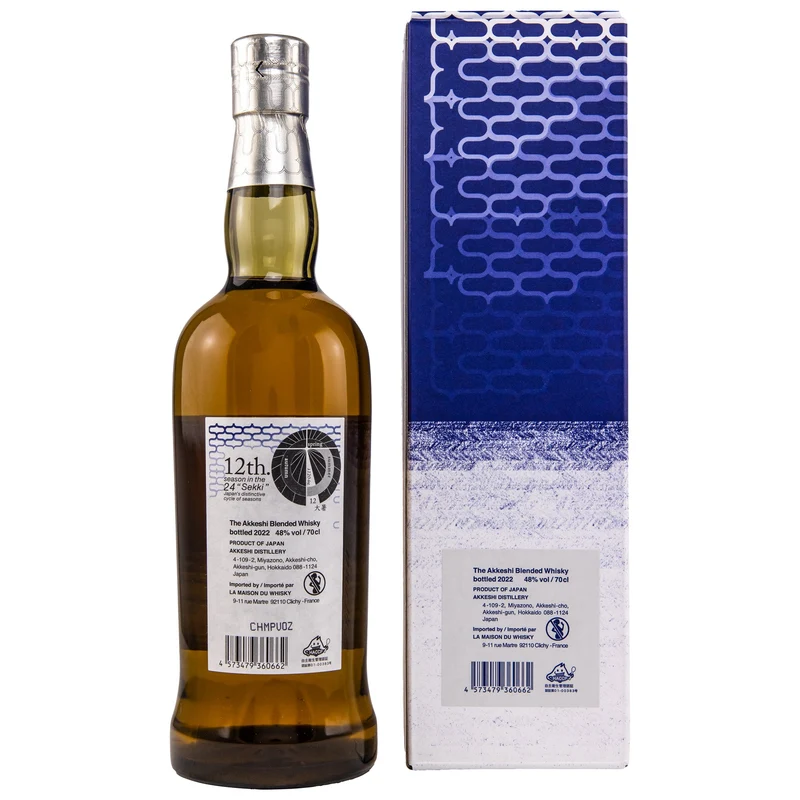 Akkeshi Taisho | 2022 | Blended Japanese Whisky | 48%
