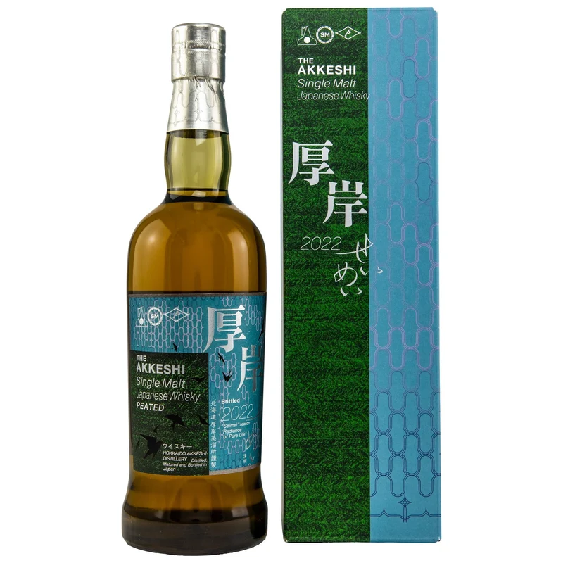 Akkeshi Seimei | 2022 | Peated | Single Malt Japanese Whisky | 55%