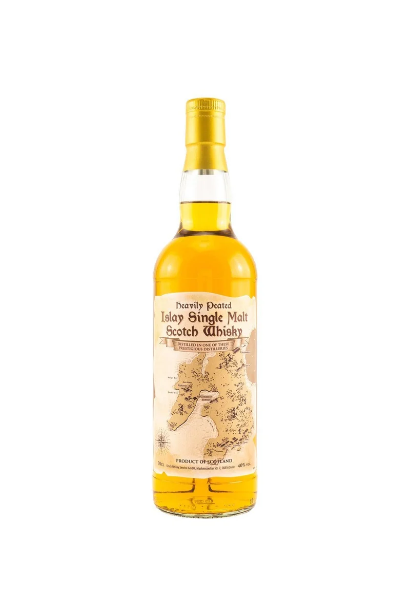 Map of Islay Heavily Peated Islay Single Malt 40% vol. 700ml