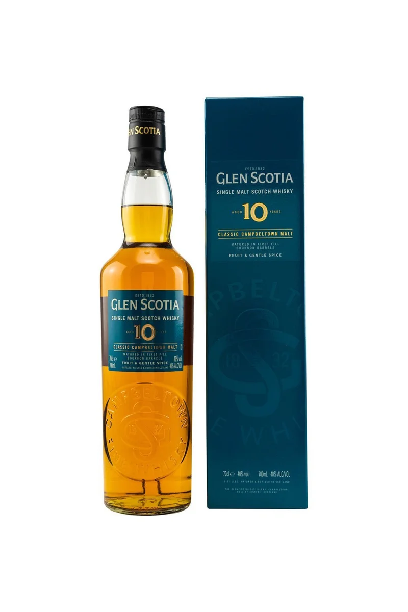 Glen Scotia 10 Jahre Unpeated Campbeltown 40% vol. 700ml