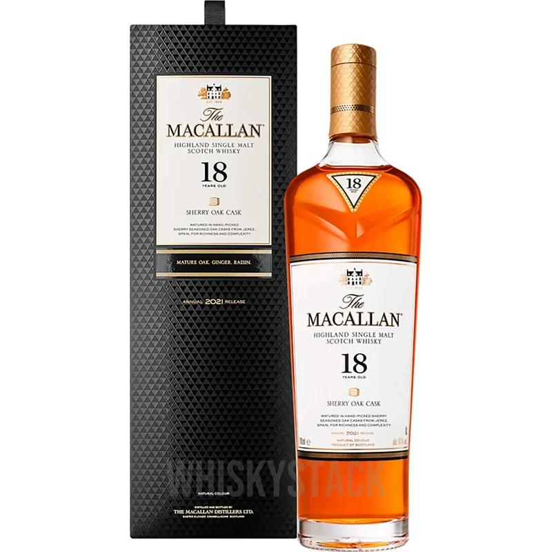 Macallan 18 Years Old Sherry Oak (2021)