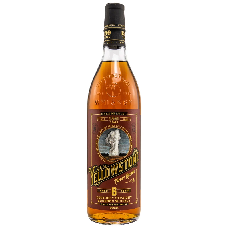 Yellowstone | 6 Jahre | 150th Anniversary | Kentucky Straight Bourbon | 0,75l | 50%