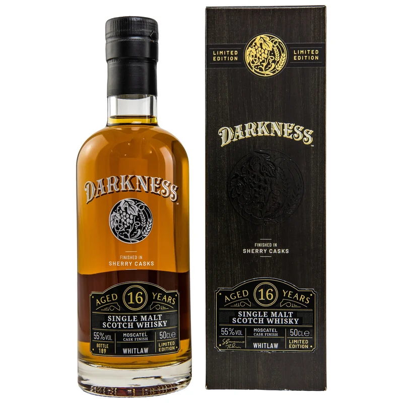 Whitlaw | Darkness | Moscatel Cask Finish | 16 Jahre | 0,5l | 55%