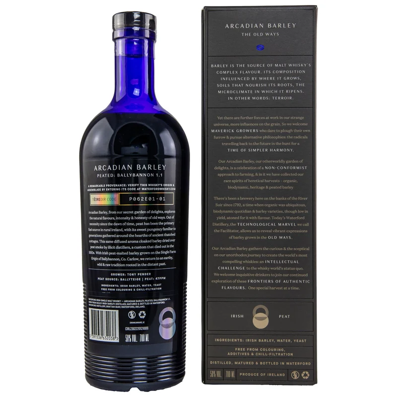 Waterford | Peated: Ballybannon 1.1 | Irish Whiskey | 50%