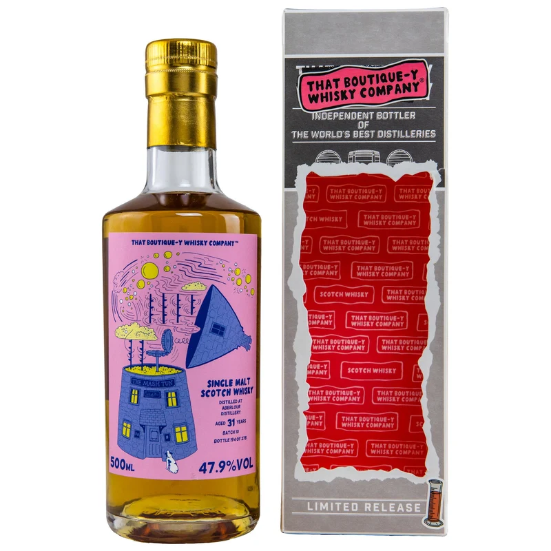 Aberlour | 31 Jahre | Batch 10 | Limited Release | That Boutique-y Whisky Company | 0,5l | 47,9%