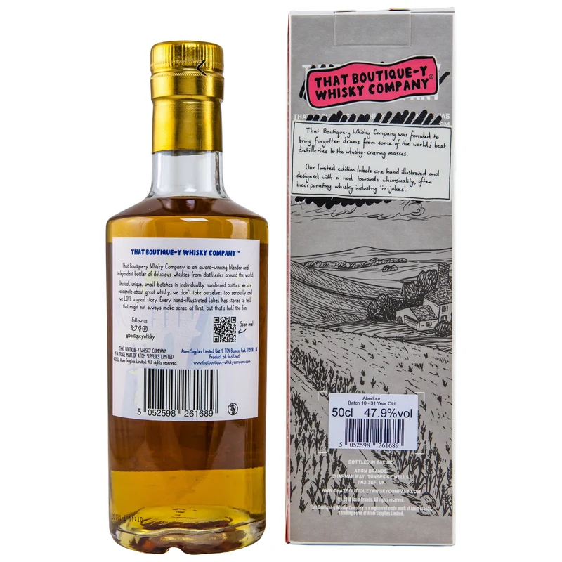 Aberlour | 31 Jahre | Batch 10 | Limited Release | That Boutique-y Whisky Company | 0,5l | 47,9%