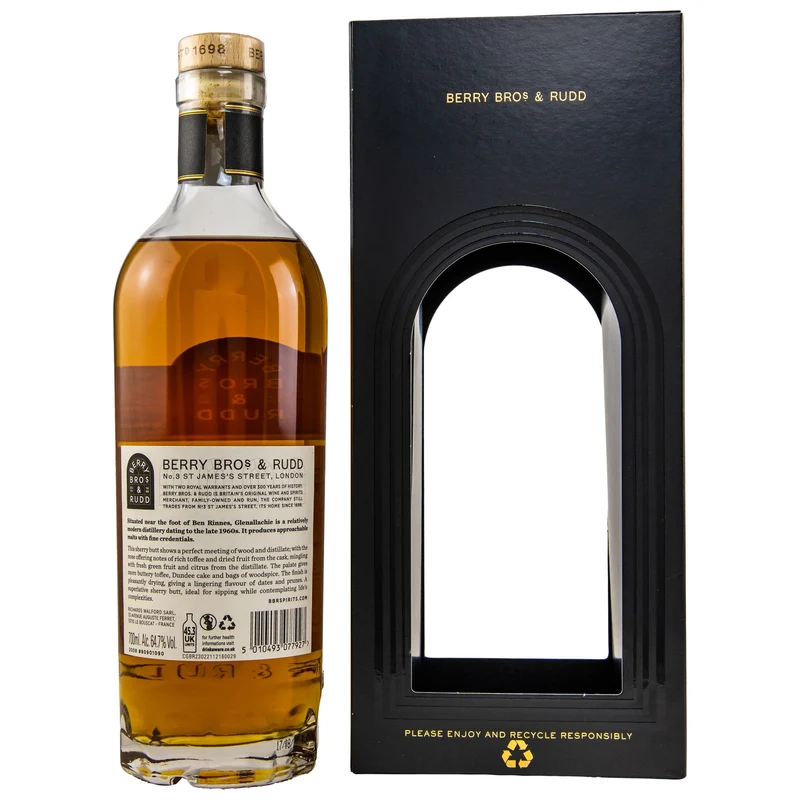 GlenAllachie | 2008/2022 | Sherry Butt #80901090 | Berry Bros. & Rudd | 64,7%