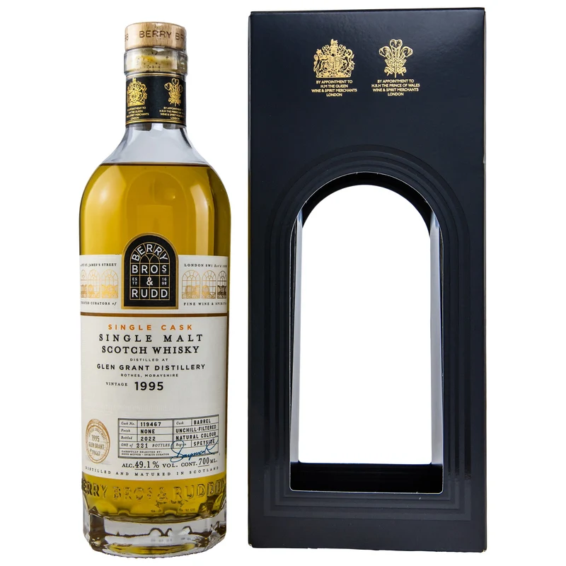Glen Grant | 1995/2022 | Berry Bros. & Rudd | Cask #119467 | 49,1%