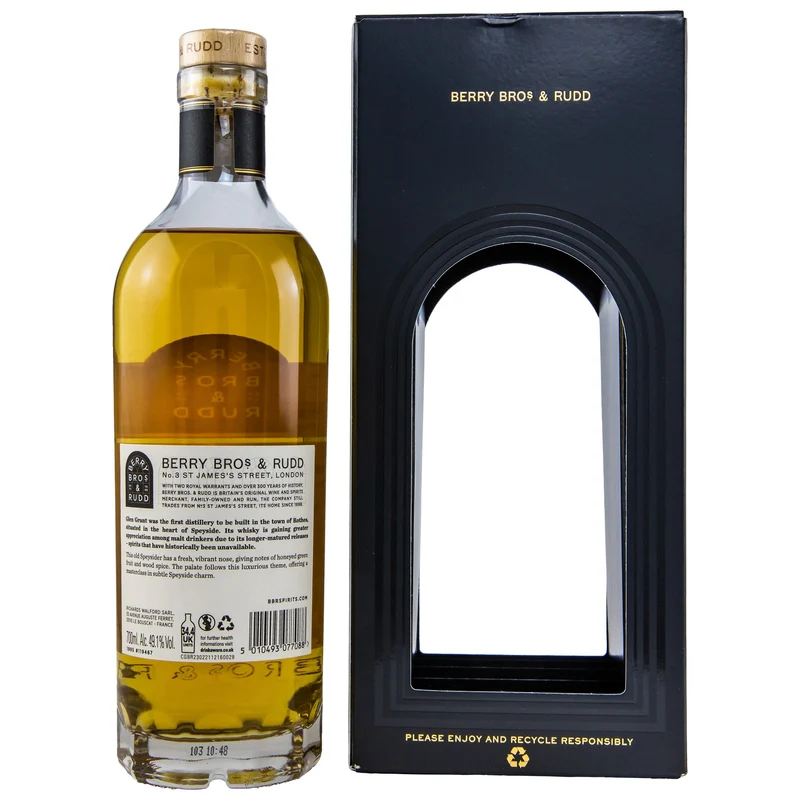 Glen Grant | 1995/2022 | Berry Bros. & Rudd | Cask #119467 | 49,1%