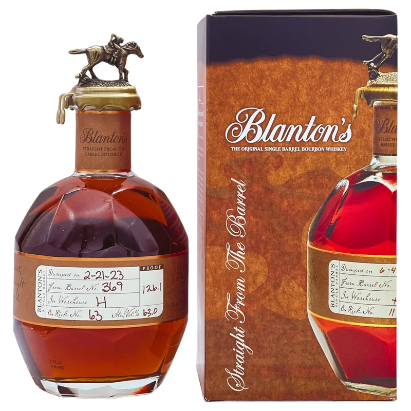 Blanton's | Straight from the Barrel | The Original Bourbon | 63.0%