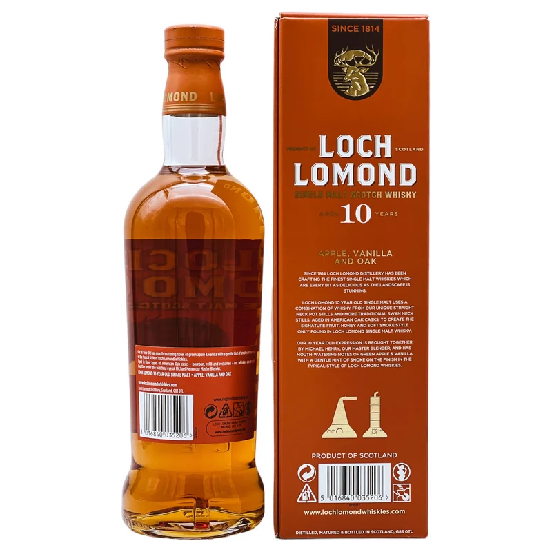 Loch Lomond | 10 Jahre | Apple, Vanilla and Oak | 40%