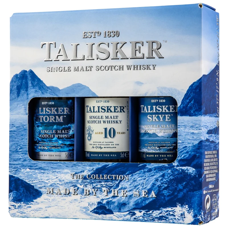 Talisker | Probierset | 10 & Skye & Storm | 3 x 0,05l l 45,8%