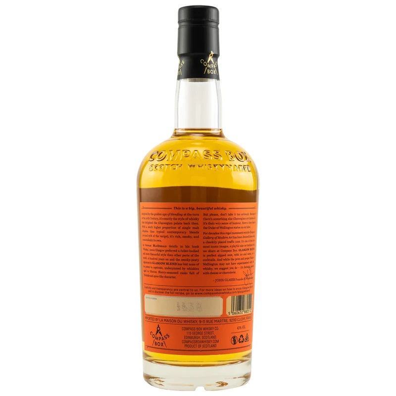 Compass Box | Glasgow Blend | Blended Scotch Whisky | 43%
