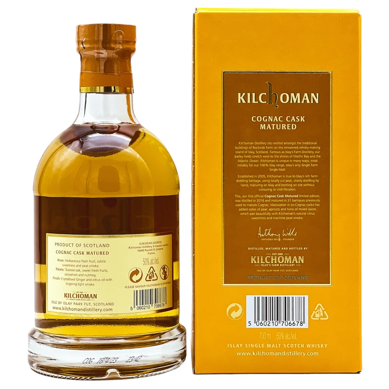 Kilchoman | Cognac Cask Matured | 2023 Edition | 50%