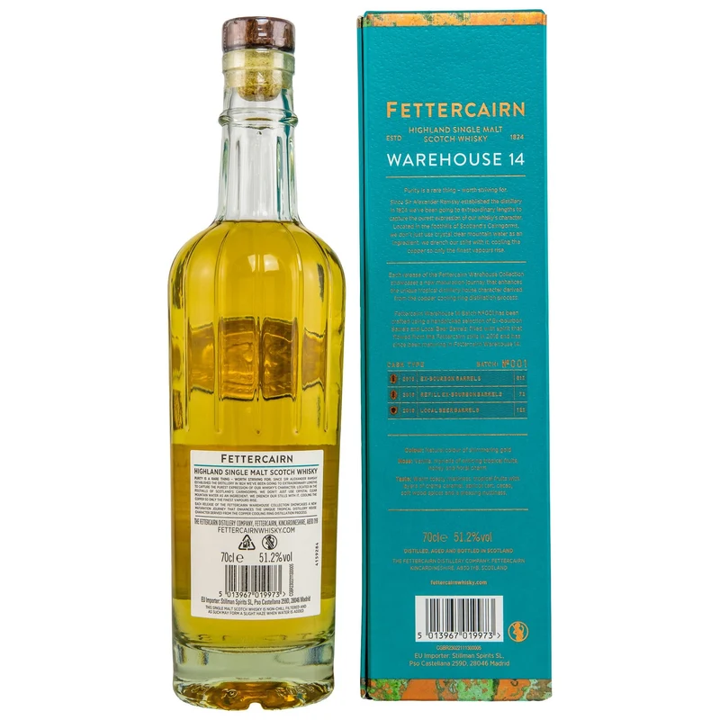 Fettercairn | Warehouse 14 | Batch 001 | 2016/2023 | 51,2%