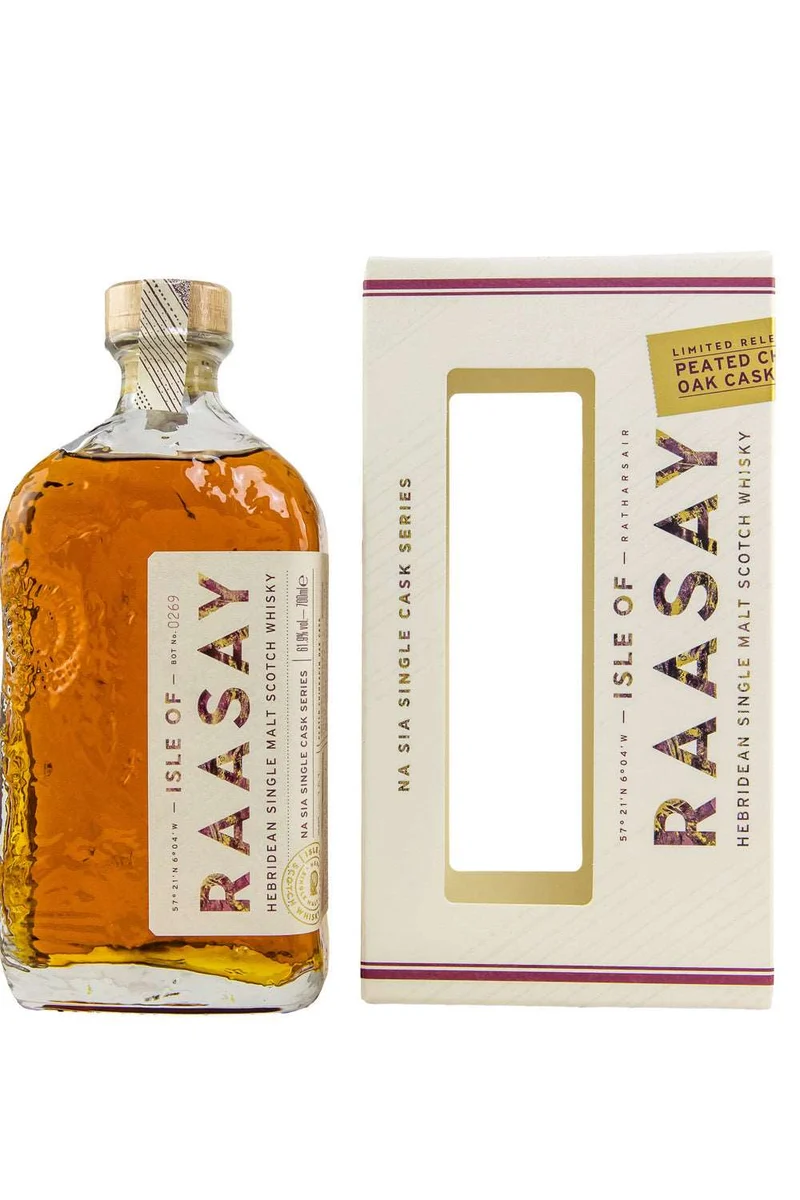 Isle of Raasay #19/50 Peated Chinkapin Oak Cask Na Sia Single Cask Series 61,9% 700ml