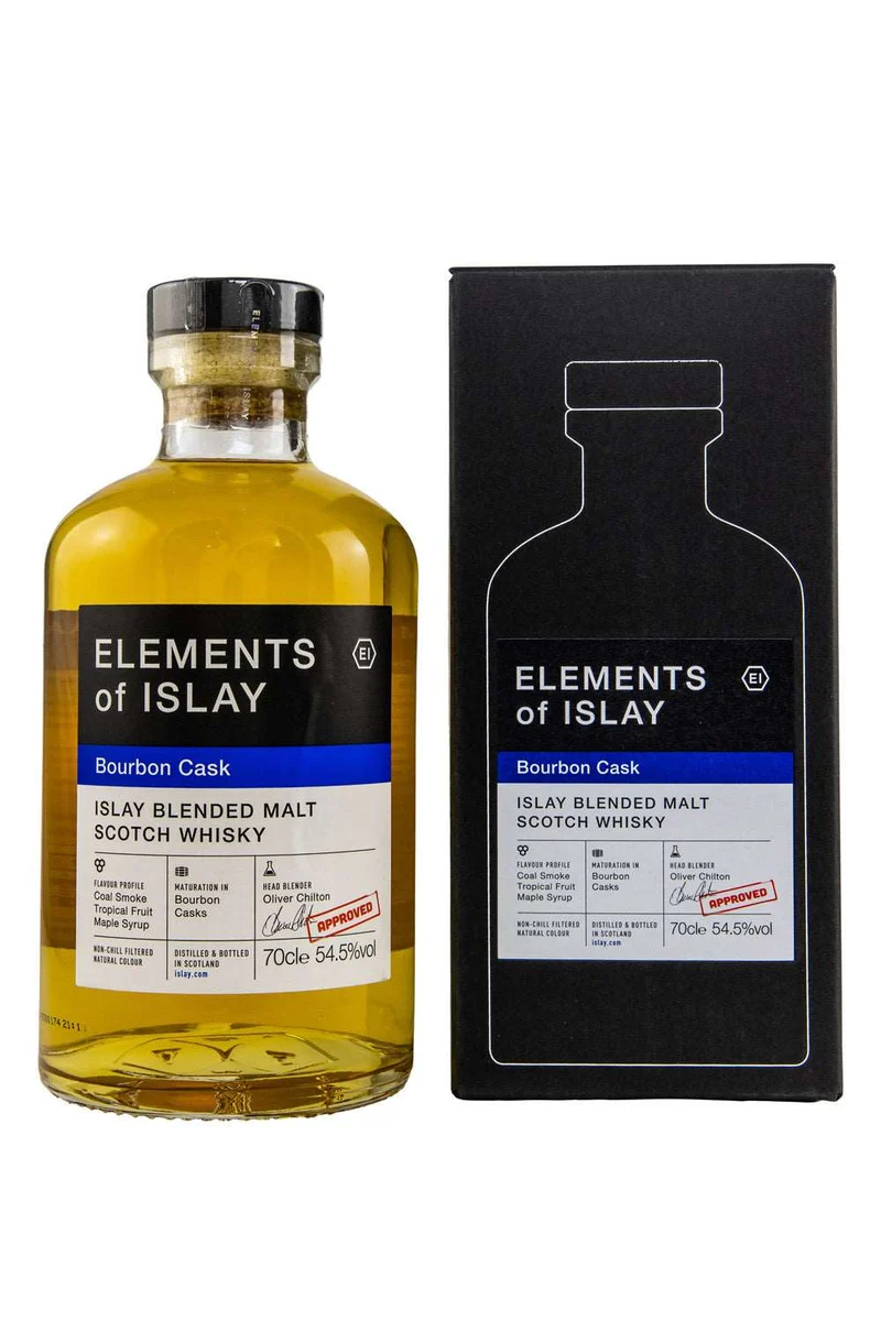 Elements of Islay Bourbon Cask Islay Blended Malt Scotch Whisky 54,5% vol. 700ml