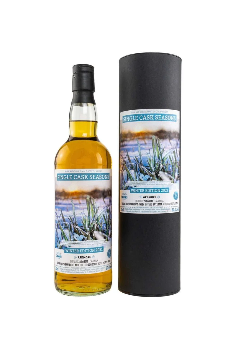Ardmore 2010/2021 Single Cask Seasons Winter 2021 #4 60,4% vol. 700ml