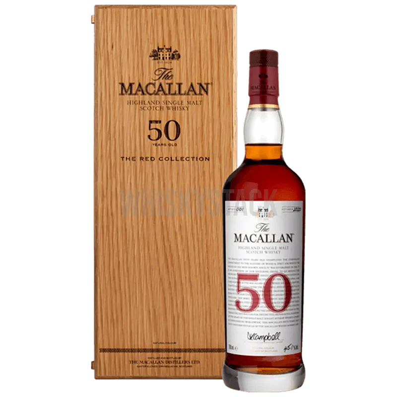 Macallan Red Collection 50 Years Old