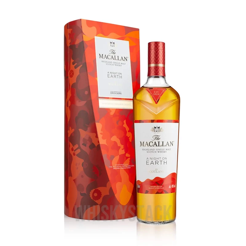 Macallan A Night On Earth 2021 (Design Erica Dorn)